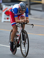 Jani Brajkovic on his TT bike