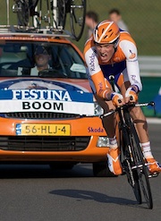 Lars Boom on TT bike