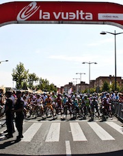 La Vuelta Start Line