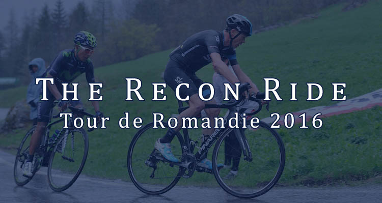 The Recon Ride Tour de Romandie 2016